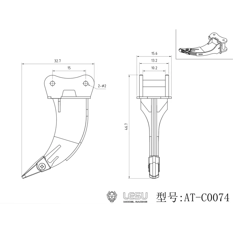 Reisszahn Lesu PC30