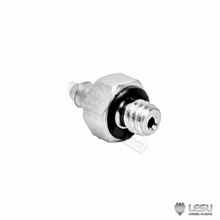 Lesu Stecknippel M2 Gewinde, 1.7 mm Nippel