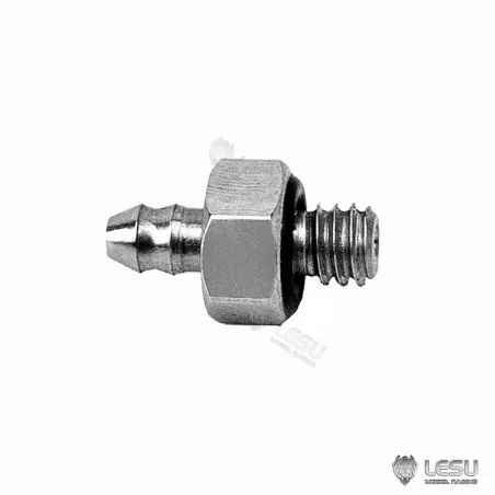 Lesu plug nipple M2 thread, 1.7 mm nipple