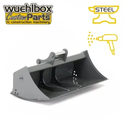 Trench Clearing Bucket Metall WB-L 140mm Volvo EC160E