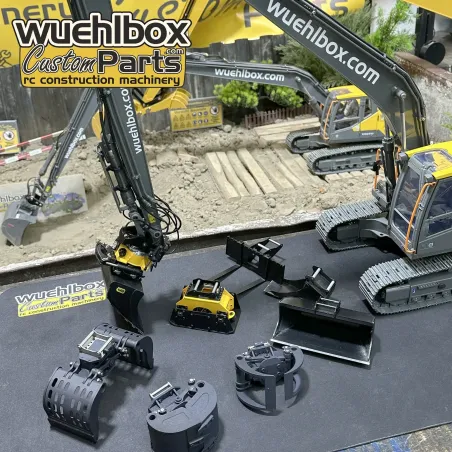 RC Excavator Tilt Rotator