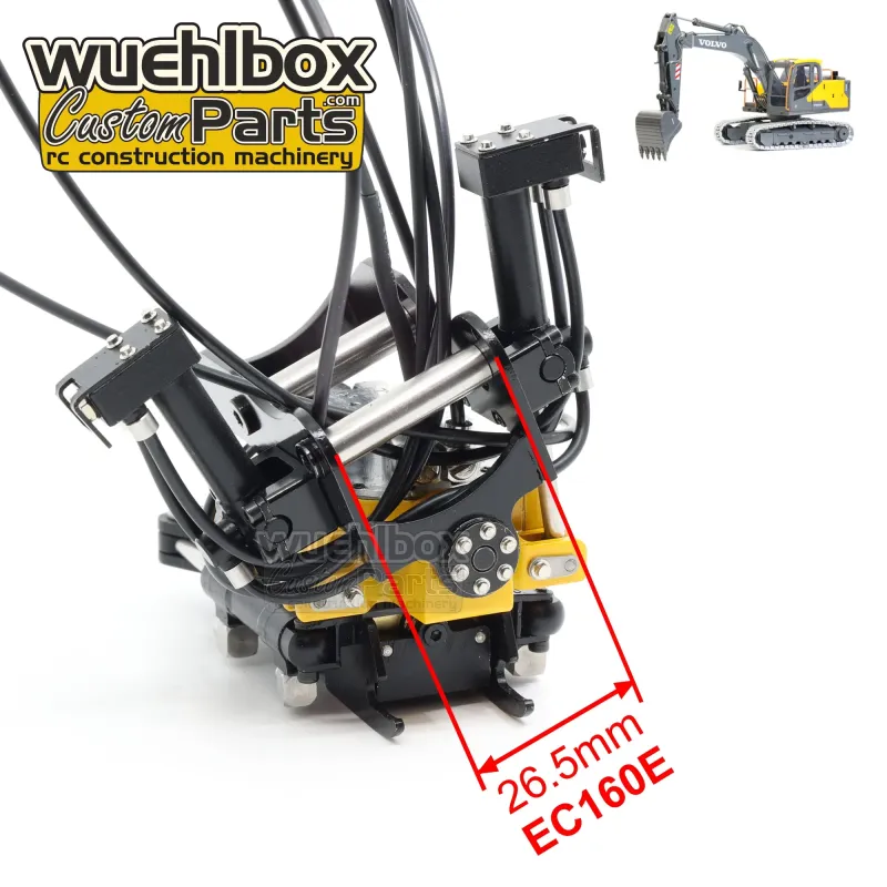RC Excavator Tilt Rotator