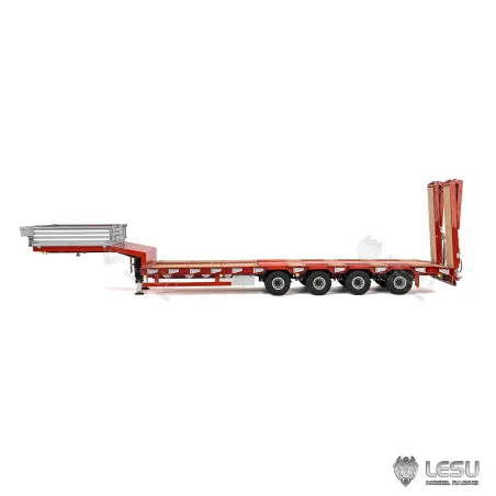 Lesu 4-axle low loader semi-trailer 1:14