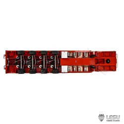 Lesu 4-axle low loader semi-trailer 1:14