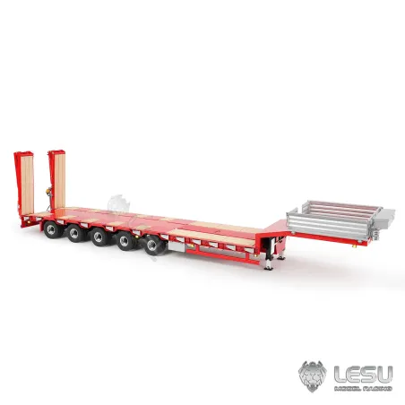 Lesu 5-axle low loader semi-trailer 1:14