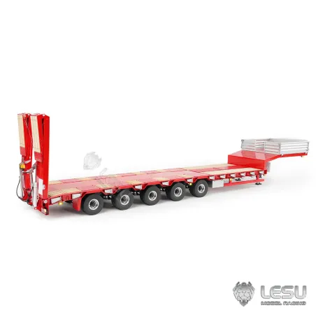Lesu 5-axle low loader semi-trailer 1:14