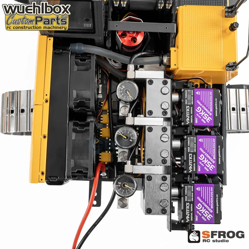 SFrog 1:14 E400 RC Excavator "Swiss Army Knife Edition"