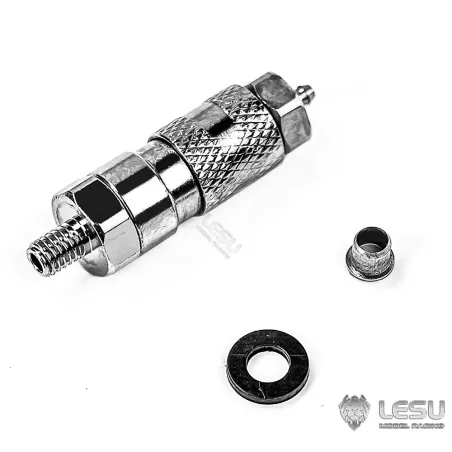 Lesu Hydraulik Schnellkupplung, Nippel 2 mm Schlauch, Muffe M3 Gewinde