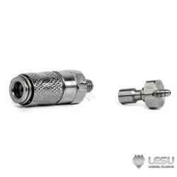 Lesu hydraulic quick connector, nipple 2 mm hose, sleeve M3 thread