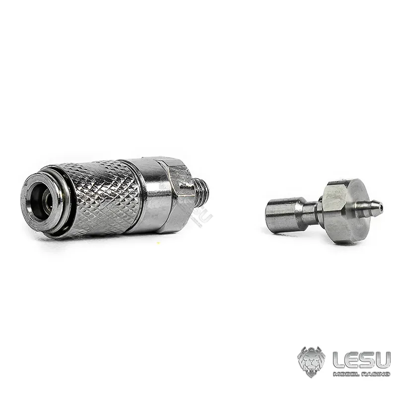Lesu Hydraulik Schnellkupplung, Nippel 2 mm Schlauch, Muffe M3 Gewinde
