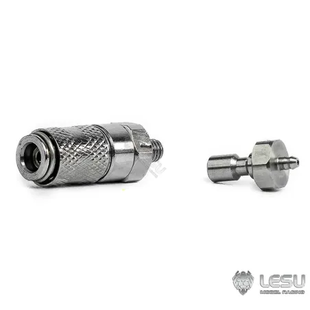 Lesu hydraulic quick connector, nipple 2 mm hose, sleeve M3 thread