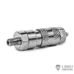Lesu Hydraulik Schnellkupplung, Nippel 2 mm Schlauch, Muffe M3 Gewinde