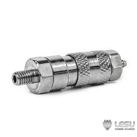 Lesu Hydraulik Schnellkupplung, Nippel 2 mm Schlauch, Muffe M3 Gewinde