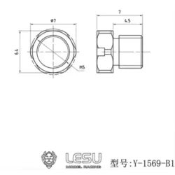 Lesu Hydraulics Closure Plug M5