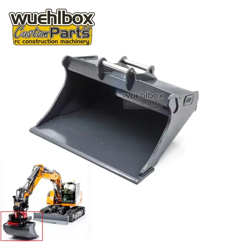 Leveling bucket for tiltrotator CUT 914 / JDM 920