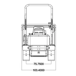 BMG C12R Raupentransporter 1/14