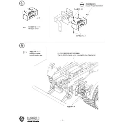 Lesu central connector for semi-trailers/trailers