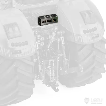 Lesu central connector for semi-trailers/trailers