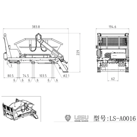 Lesu WELAKI Mulde 1/14