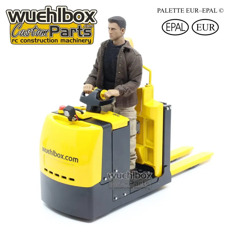 Elektrischer Gabelstapler 1/14 Volmetall EPAL