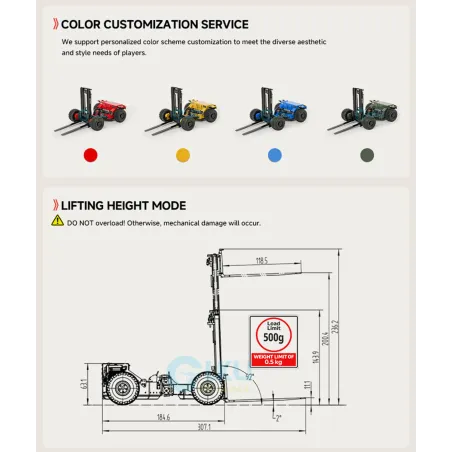 BM214 truck-mounted forklift