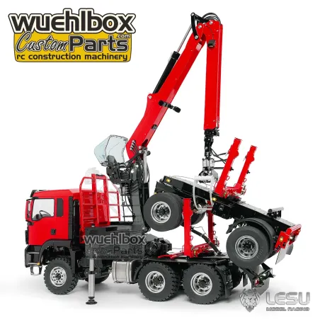 Lesu Holztransporter LKW 1:14