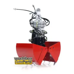 Clamshell bucket made of metal hydraulic