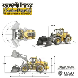 Lesu L220H Wheel Loader 1:14 RTR