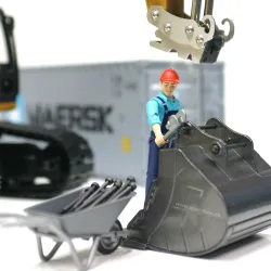 M3 Schraube mit Schaftlänge nach Wunsch für Anbaugeräte Huina 580