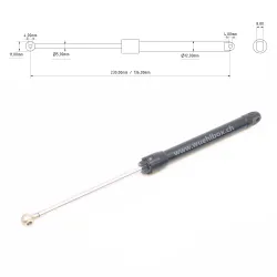 Zylinder Stiel 136/230 Kabolite 336