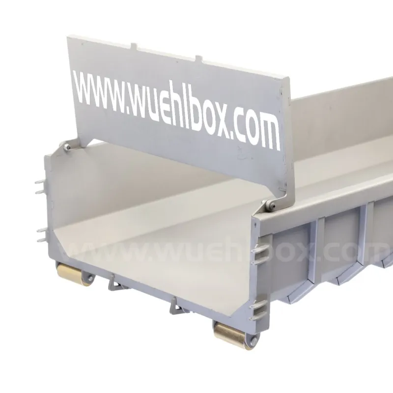 Abrollmulde flach für Lesu 1/14 Abrollkipper 8X8