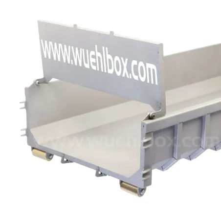 Abrollmulde flach für Lesu 1/14 Abrollkipper 8X8