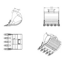 Riddle bucket Kabolite 970