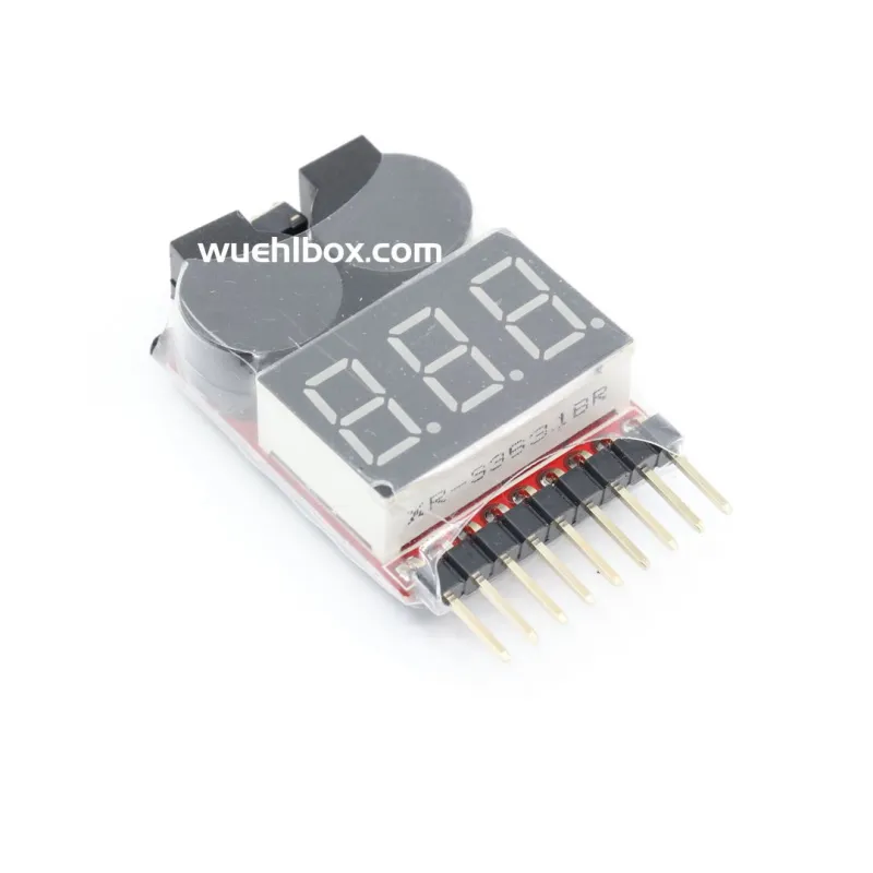 LIPO Alarm 1-8S