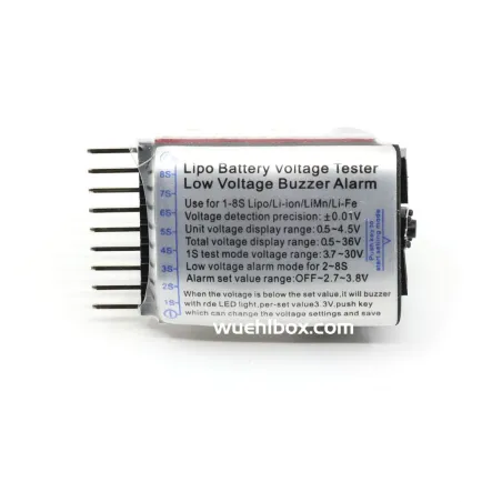 LIPO Alarm 1-8S