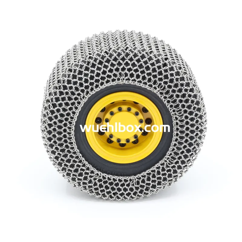 Tire protection chains 2 pieces