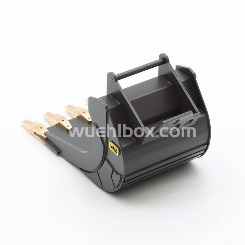 Block Bucket metal 5 tooth 1/14.5 with Cumhurtech mounting plate