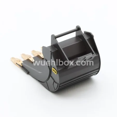 Block Bucket metal 5 tooth 1/14.5 with Cumhurtech mounting plate