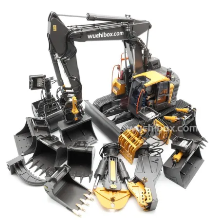 4 in 1 Klapplöffel hydraulisch 1/14.5 mit Likufix