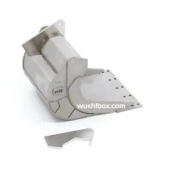 Block Bucket metal 5 tooth, with universal mount