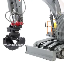 Sortiergreifer mit Electric Quick, endlos drehbar, Volvo EC160E