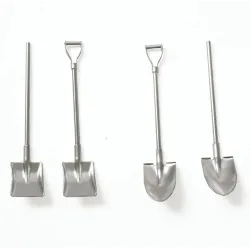 Metal wheelbarrow set with 2 spade and 2 shovel 1:14
