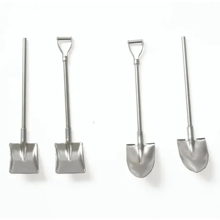 Metal wheelbarrow set with 2 spade and 2 shovel 1:14