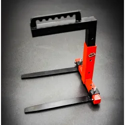 Metal crane fork for pallets 1:14