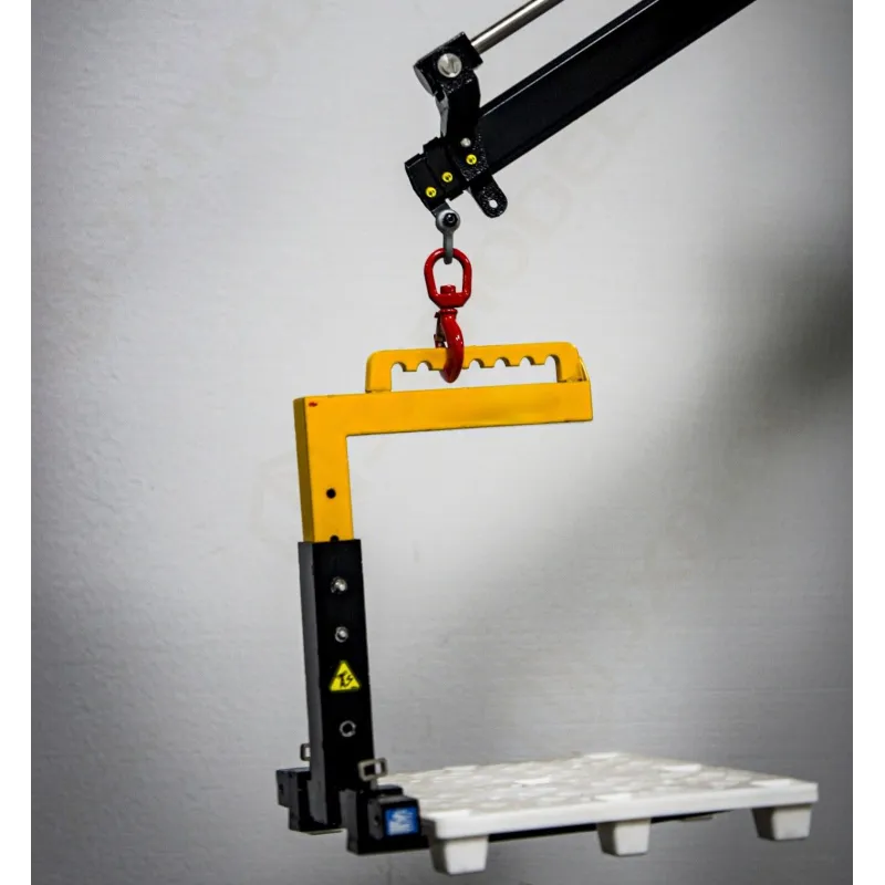 Metal crane fork for pallets 1:14