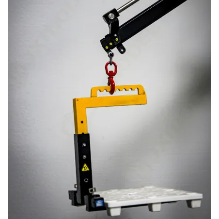 Metal crane fork for pallets 1:14