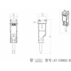 Lesu Hydraulik Abbauhammer 1:14