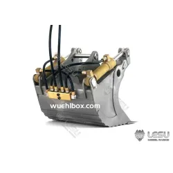 RC Bagger Lesu Hydraulischer Greiflöffel 1:14