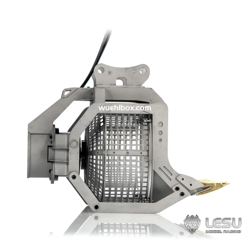 RC Bagger Lesu Hydraulischer Rotations Sieblöffel 1:14