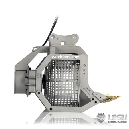 RC Bagger Lesu Hydraulischer Rotations Sieblöffel 1:14